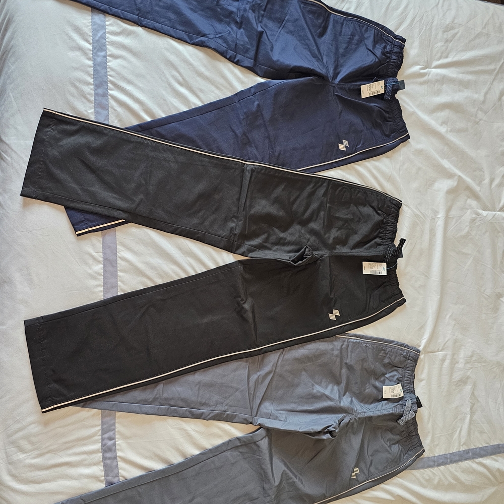 Stylish Kids Joggers in Black, Blue, and Gray